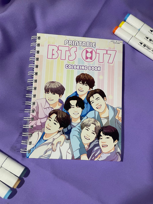 Libro de colorear BTS – Edición especial para ARMY