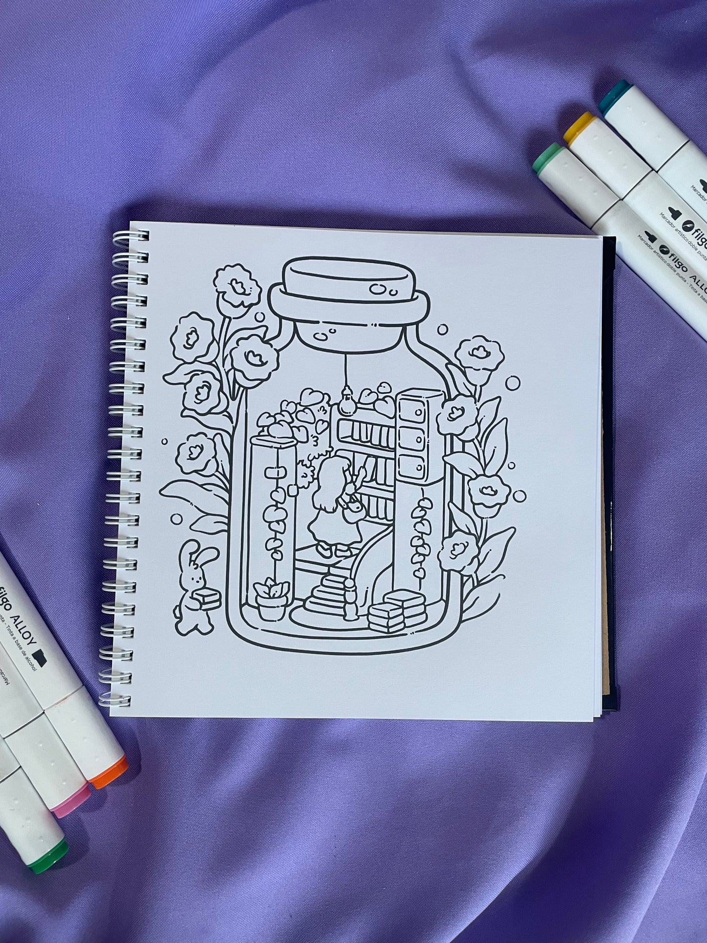 🌼📖 JOY JAR – Cute & Cozy Coloring Book 📖🌼