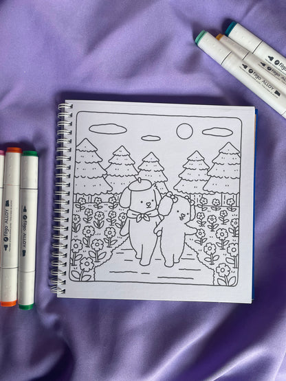 ✨📖 SWEETHEART – Super Cute Coloring Book 📖✨