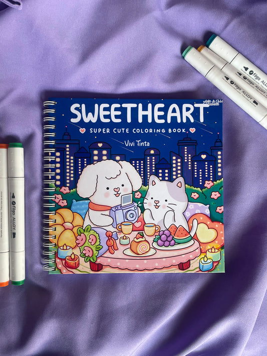 ✨📖 SWEETHEART – Super Cute Coloring Book 📖✨