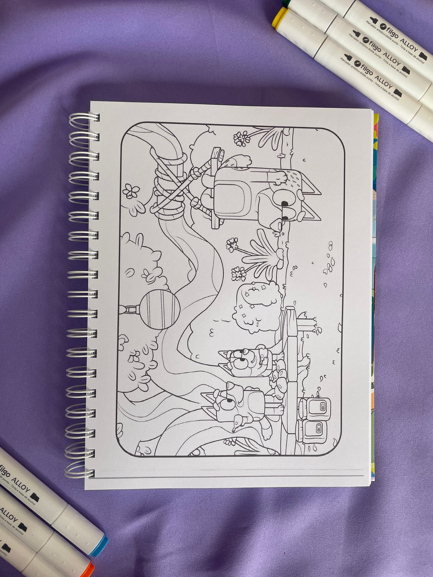 🖍️ ¡Vamos a Pintar con Bluey! 🐾