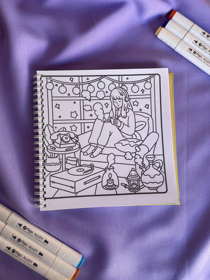 Stoner Moments – Stoner Girl Coloring Book