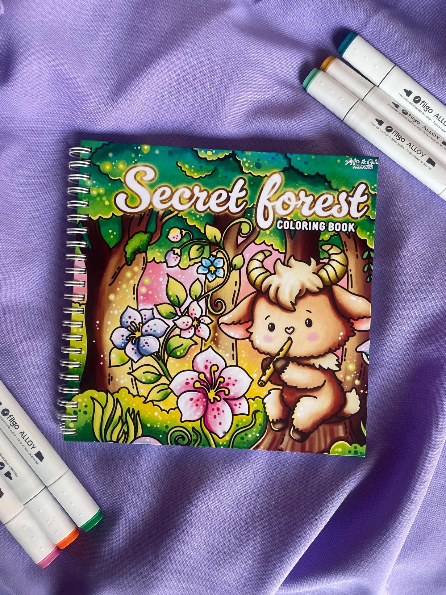 🌳📖 SECRET FOREST – Coloring Book 📖🌳