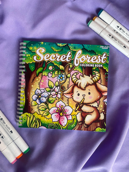 🌳📖 SECRET FOREST – Coloring Book 📖🌳