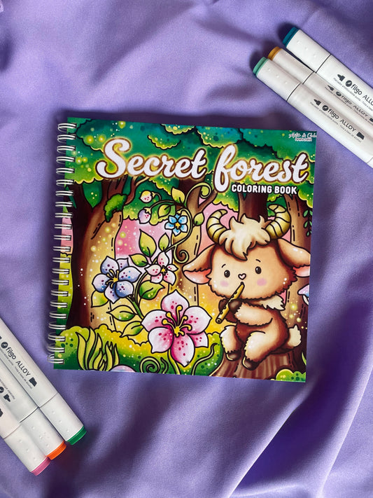 🌳📖 SECRET FOREST – Coloring Book 📖🌳