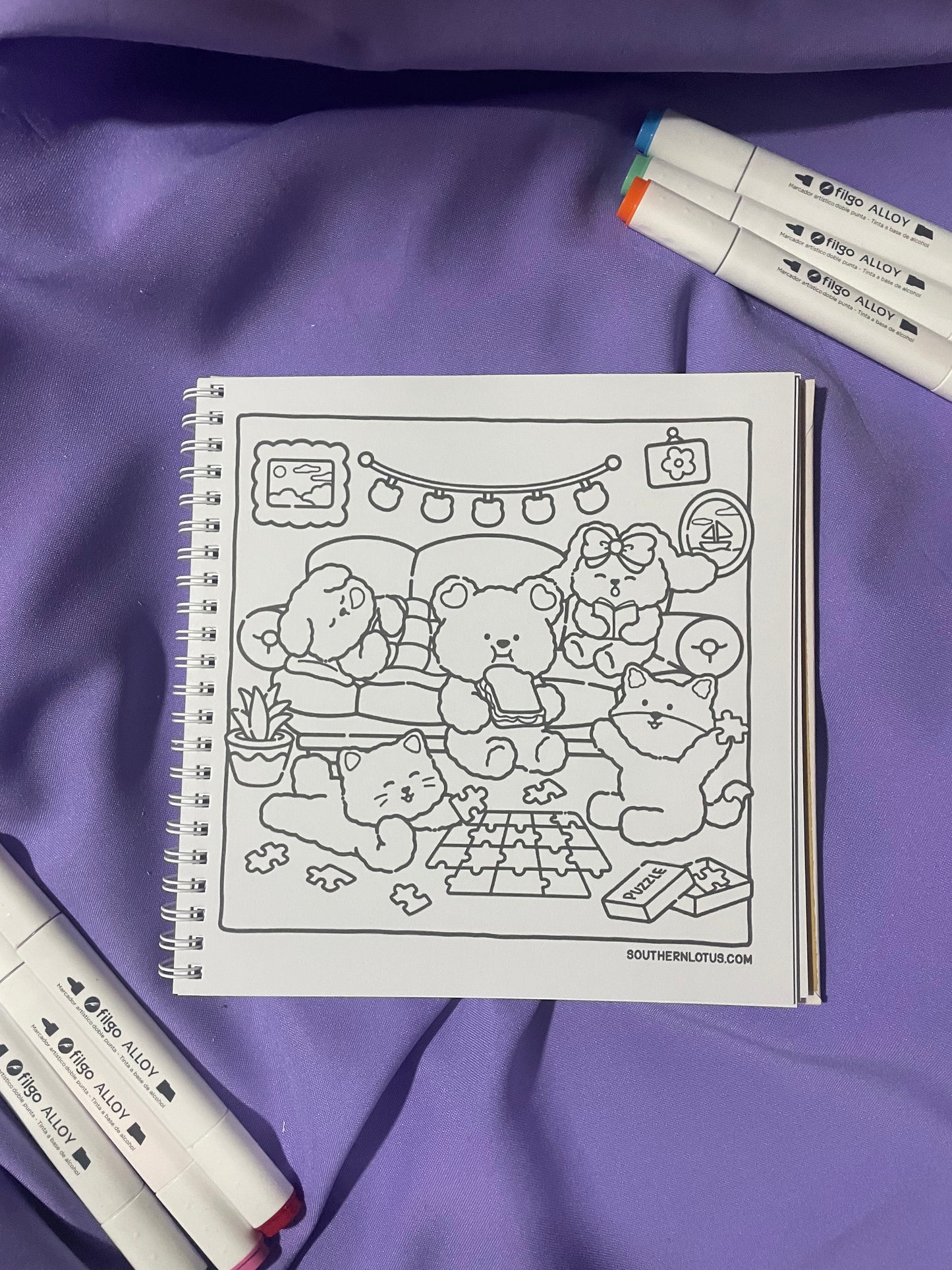 Little Fuzzy – Coloring Book