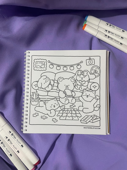 Little Fuzzy – Coloring Book