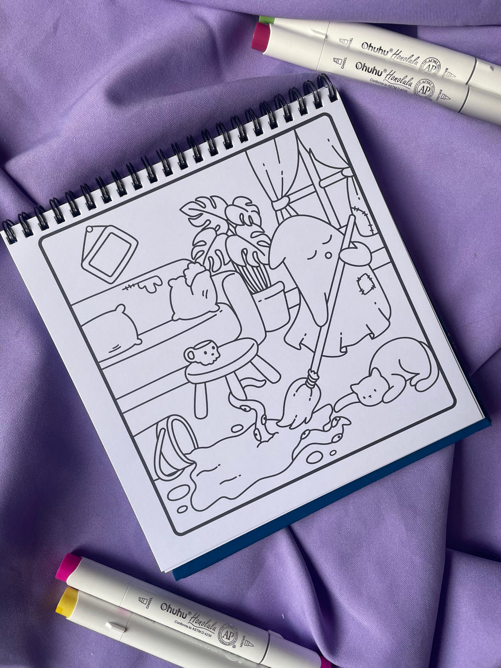 👻 Boo Buddies – Cute & Comfy Coloring Book