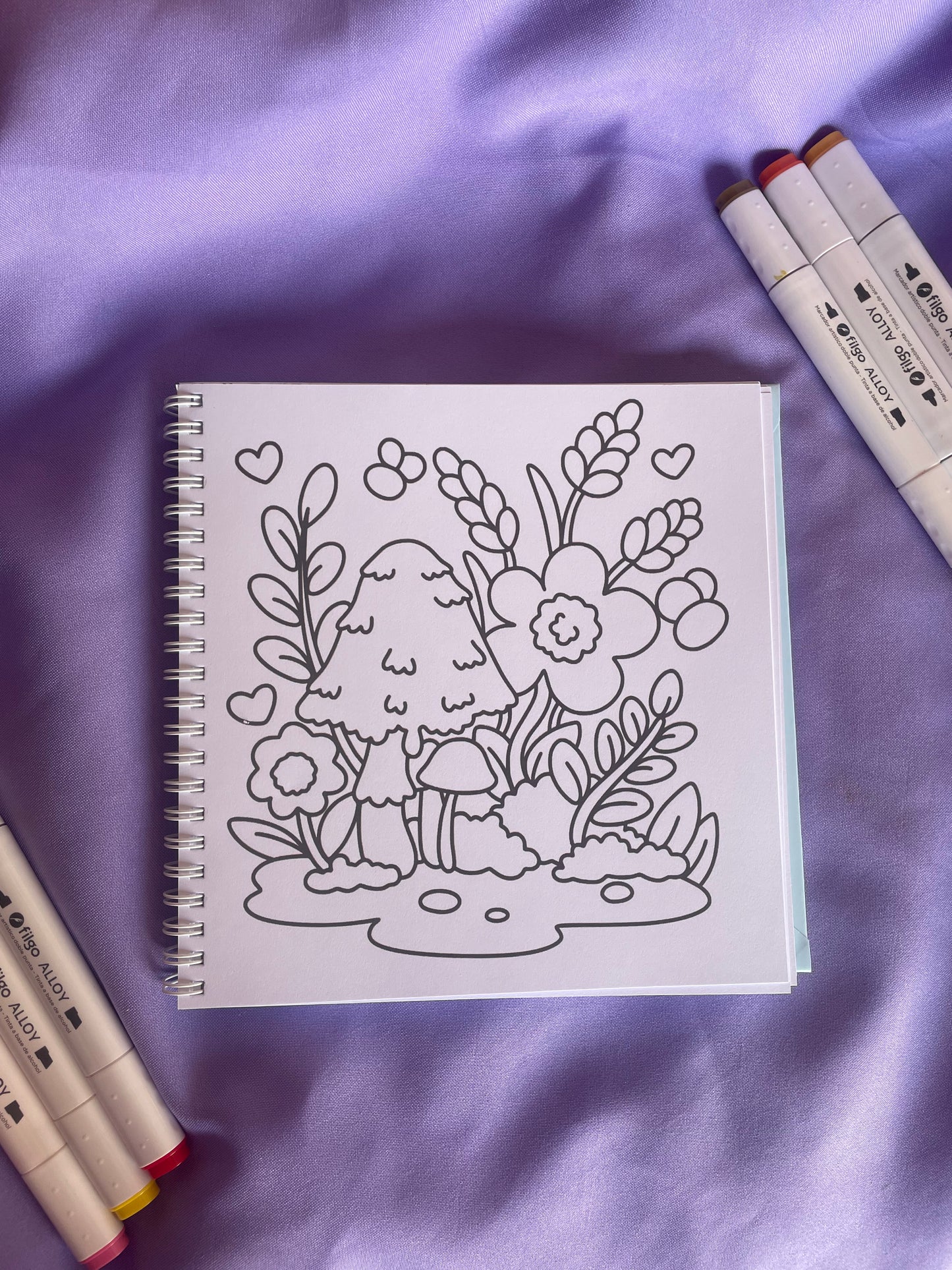 🐥🌸 Blossom Paws – Cute & Easy Coloring Book