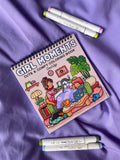 ☕ Girl Moments – Cute & Comfy Coloring Book