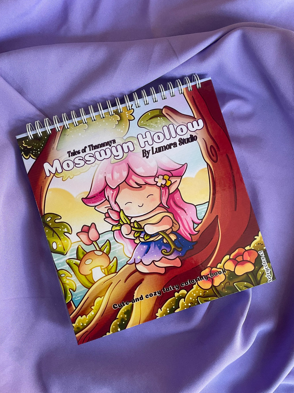 🍄🧚 Mosswyn Hollow – Cute Fairy Coloring Book