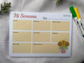 Planner encolado “Girasol”