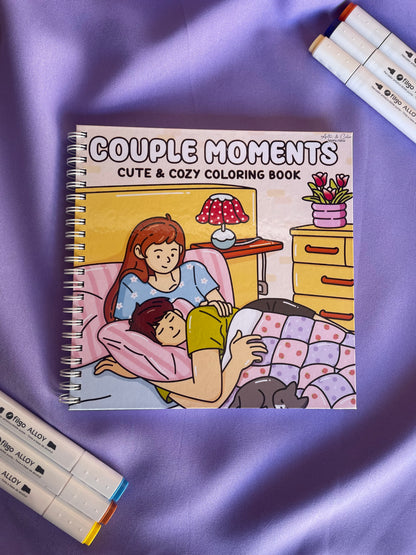 Couple Moments – Cute & Cozy Coloring Book