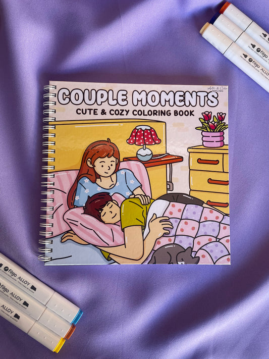 Couple Moments – Cute & Cozy Coloring Book
