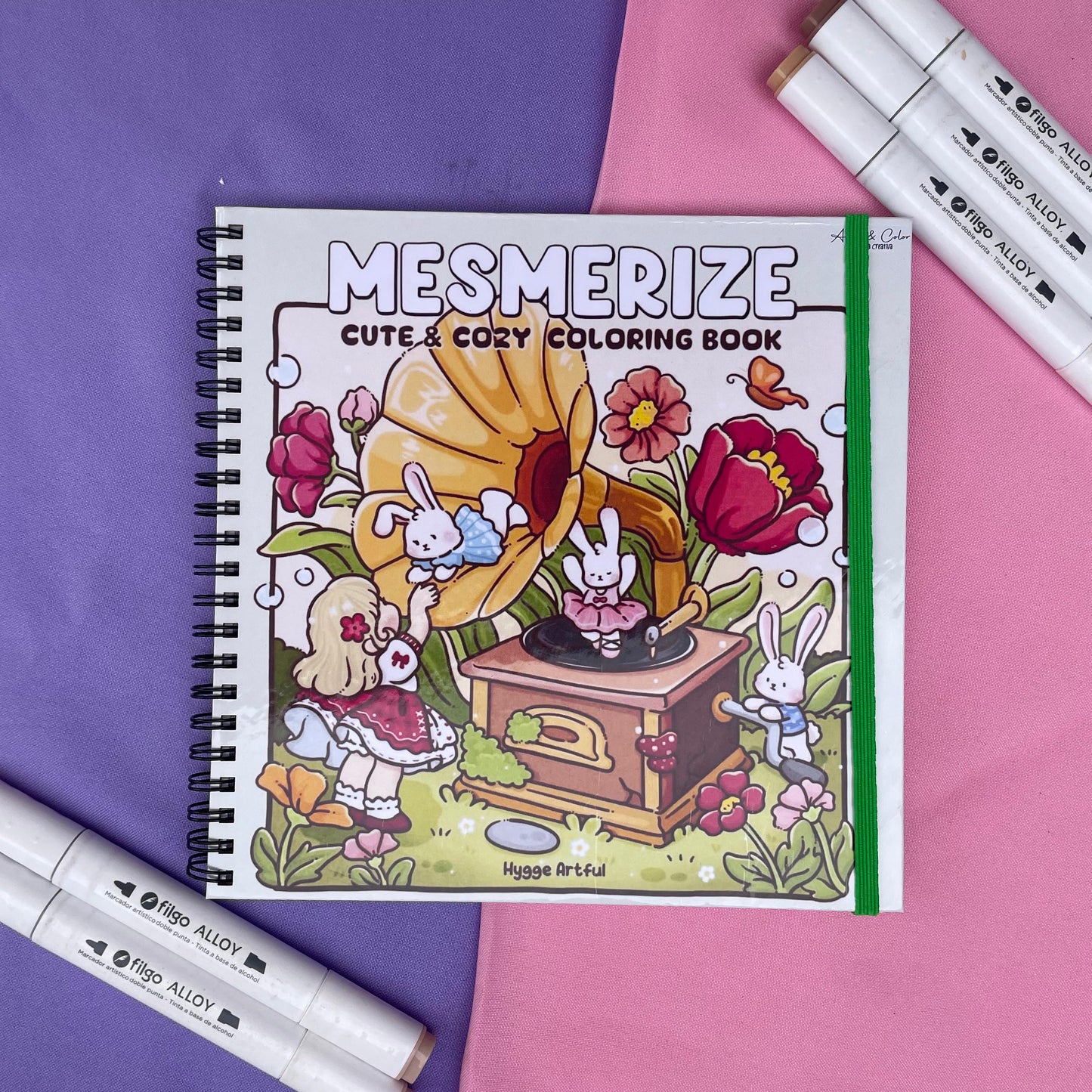 MESMERIZE: Cute & Cozy Coloring Book
