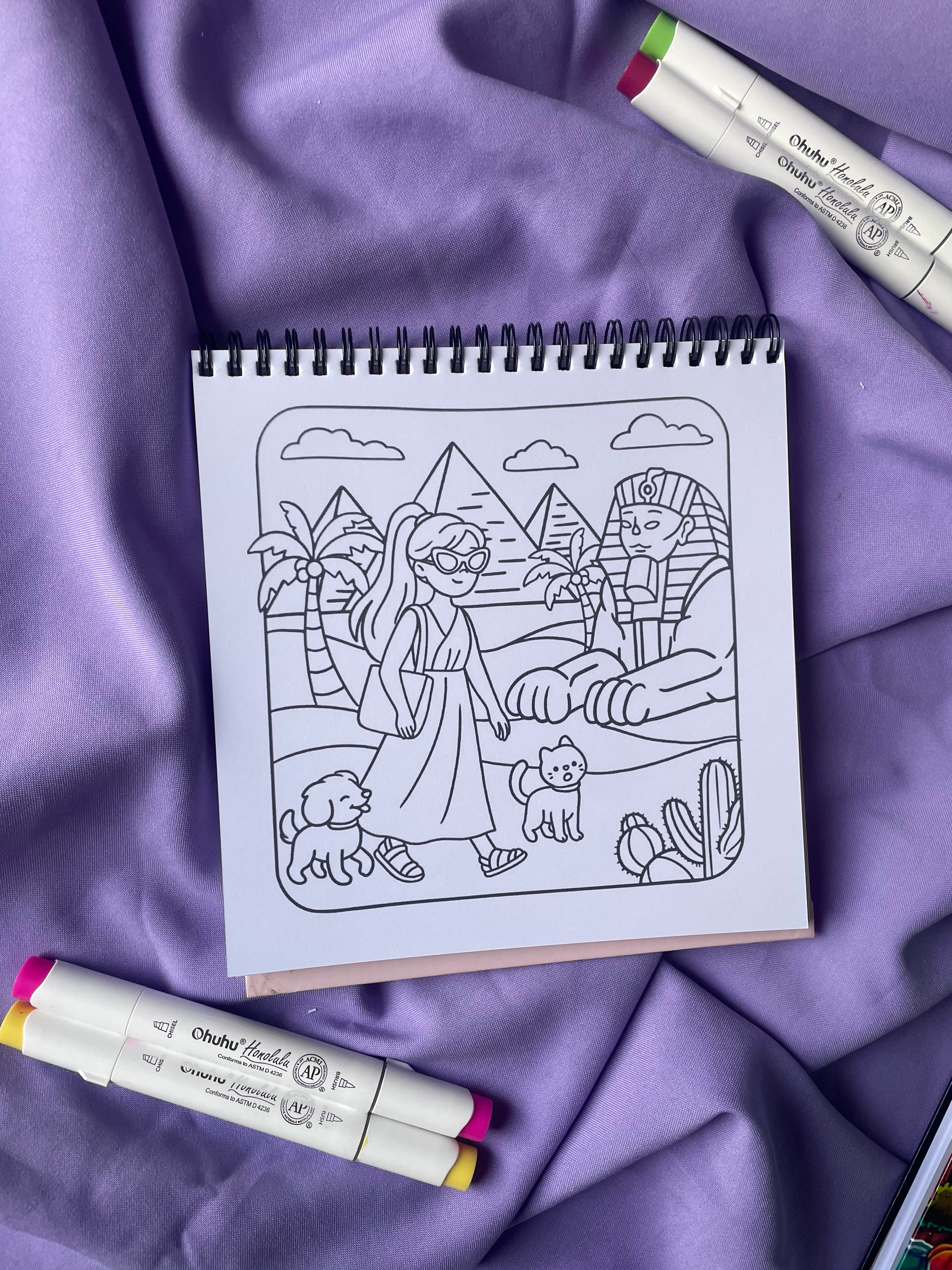 🧸 Cuddle Crew – Girl Moments Coloring Book