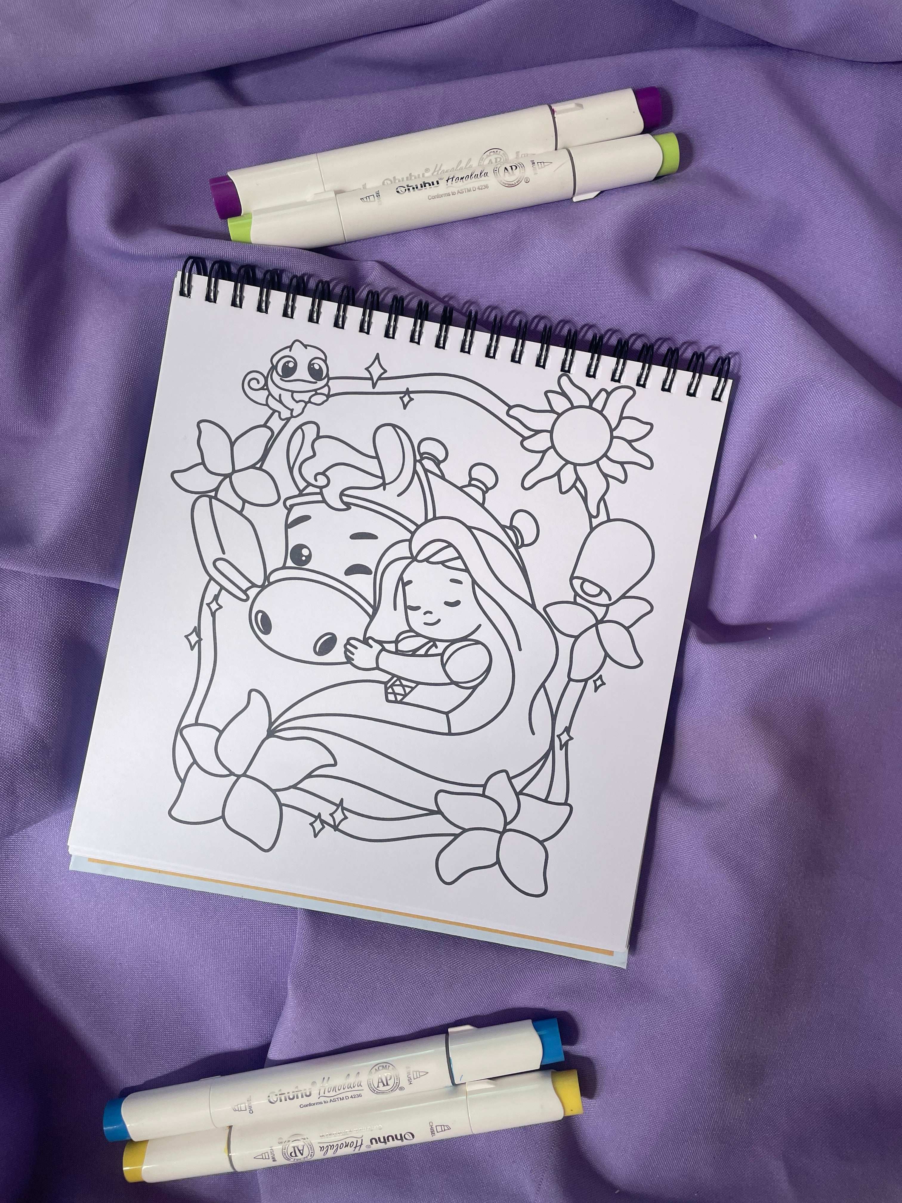 👑 Happy Colors – Vitral (Vitrales de Princesas y Encantados)
