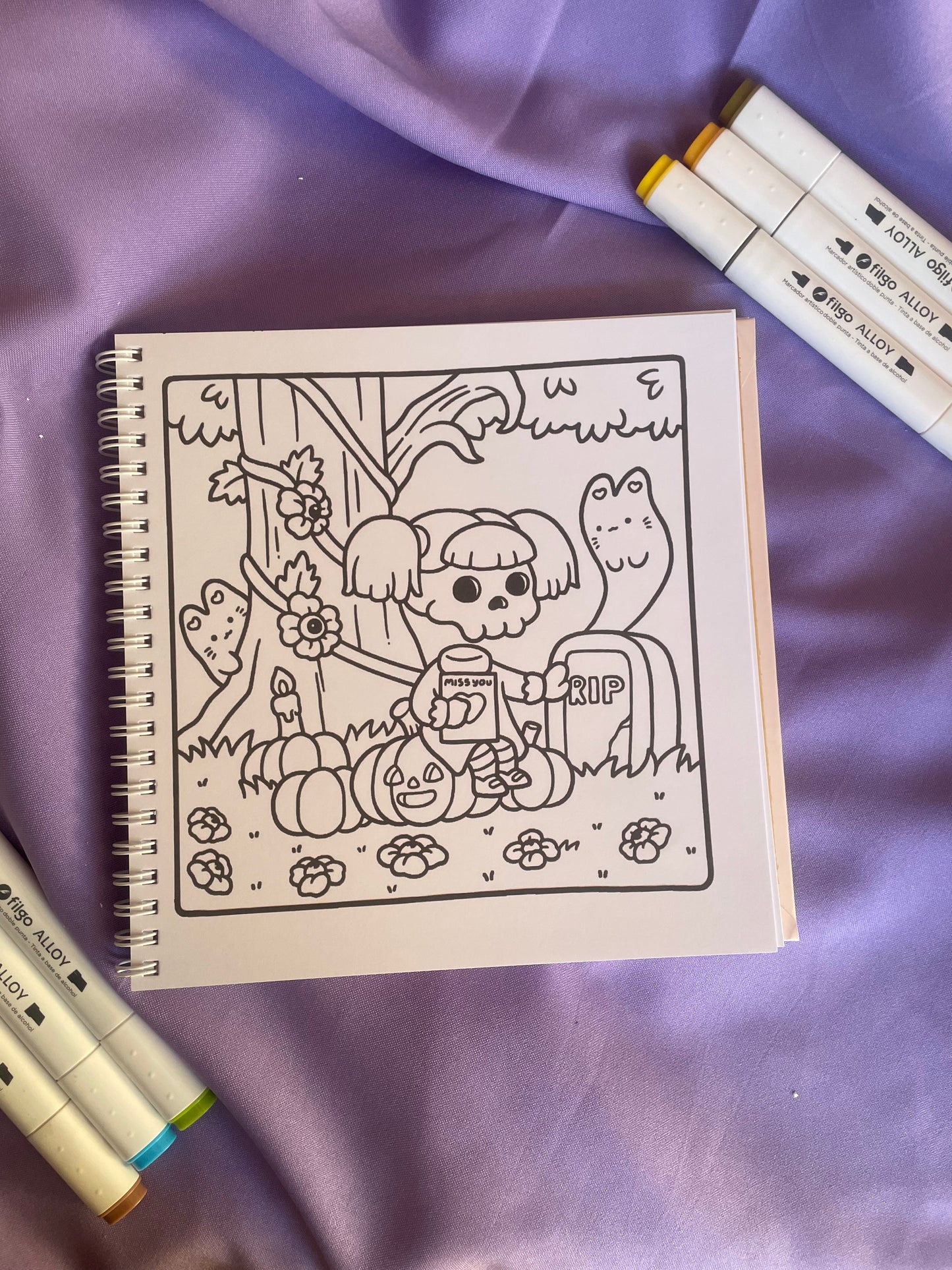 📖 Spooky Cutie – Cute & Comfy Coloring Book