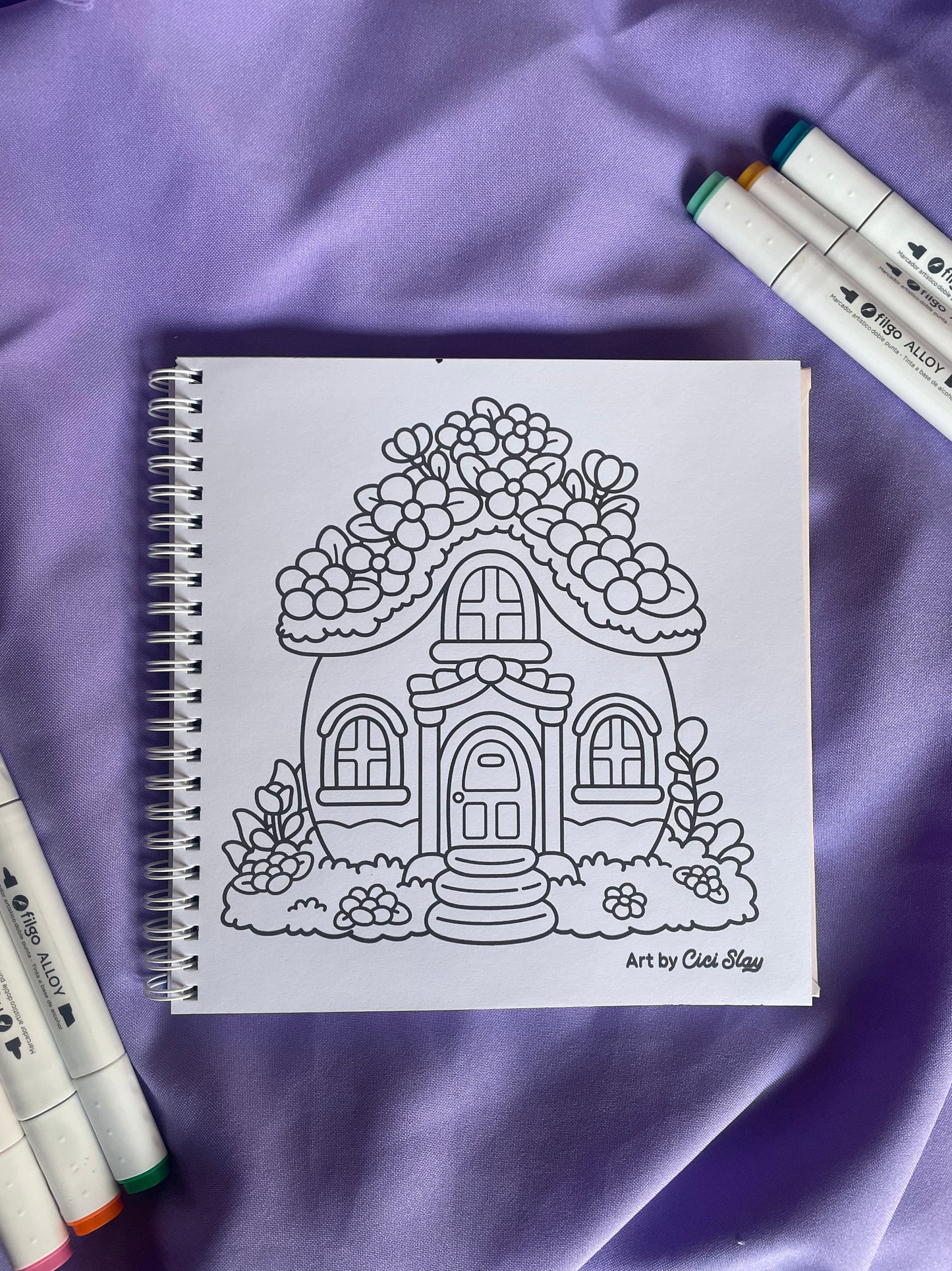 ☕📖 COMFY SPACE – Cozy Vibes Coloring Book 📖☕