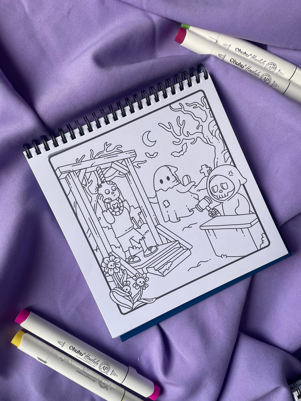 👻 Boo Buddies – Cute & Comfy Coloring Book