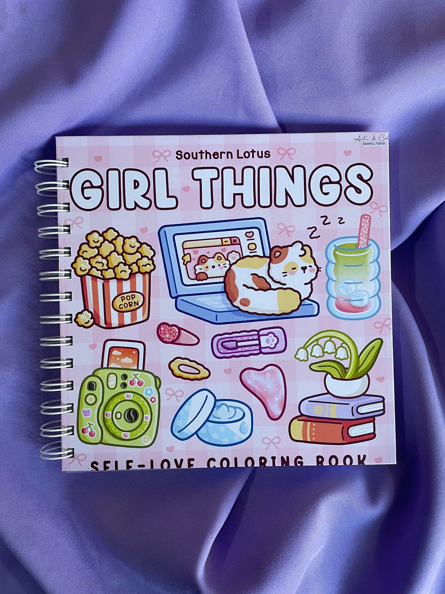 🌸 Girl Things – Self Love Coloring Book
