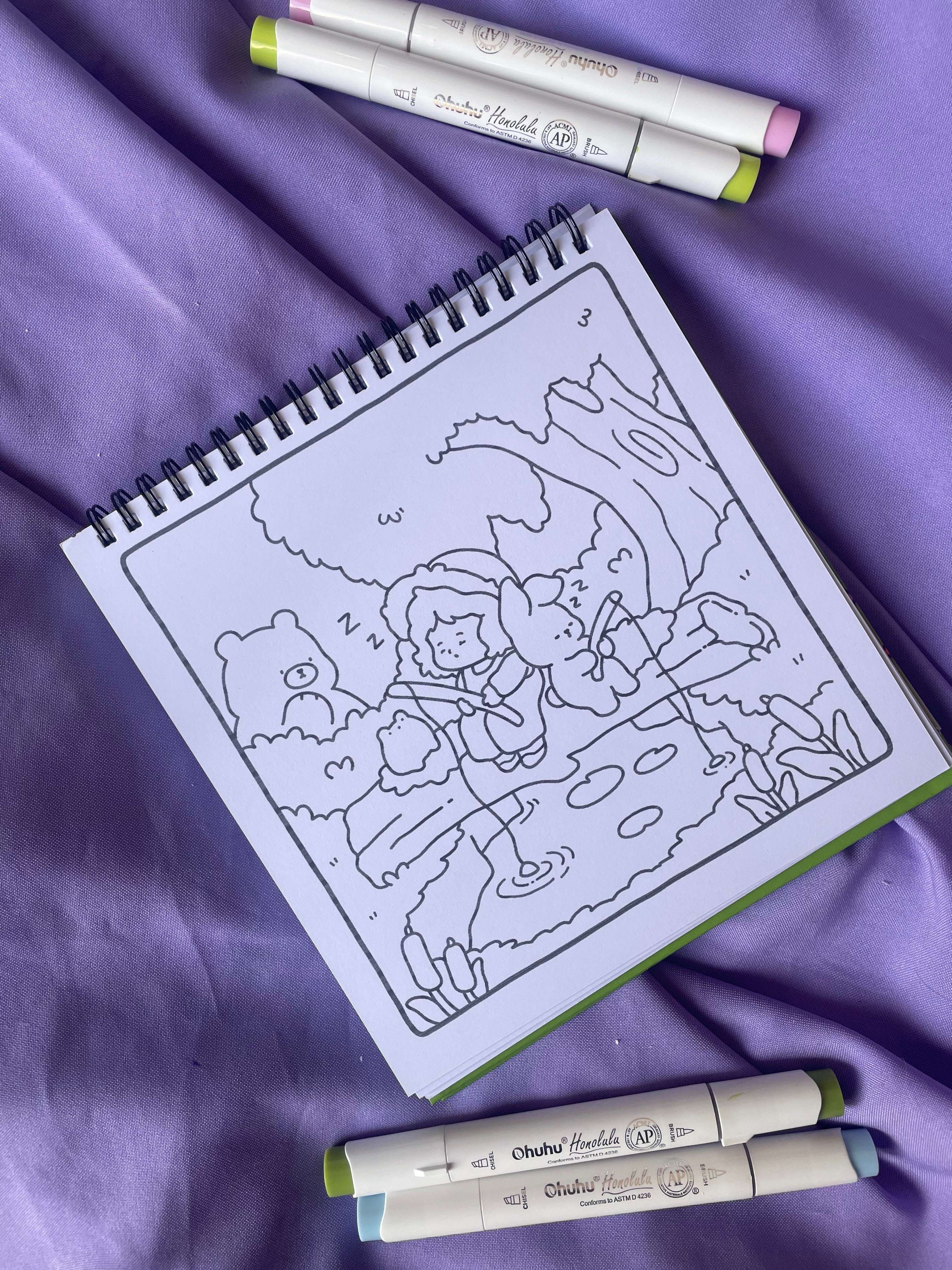 🍃 Gentle Joys – Self-Love Coloring Book