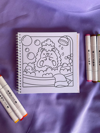 📖 Pet Moments – A Cute and Cozy Coloring Book 🐾✨