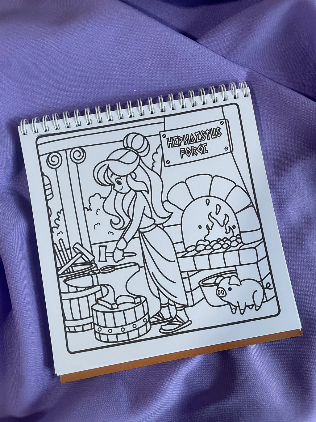 🌸🧪 Circe’s Potion – Girl Moments Coloring Book