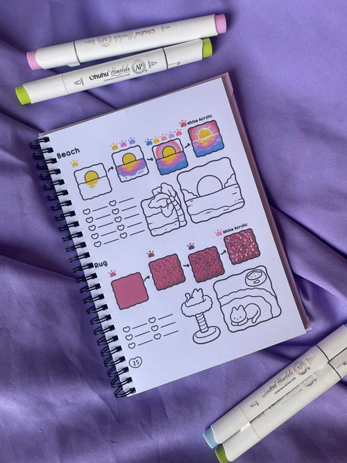 ✨ Coloring Tutorial – Libro para aprender a colorear