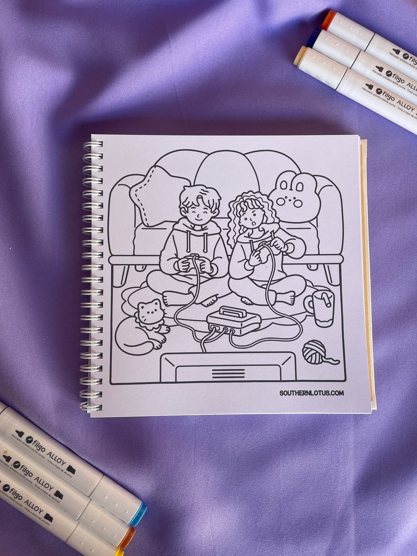 Cozy Times – Cute & Easy Coloring Book