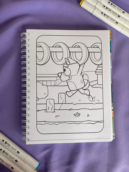 🖍️ ¡Vamos a Pintar con Bluey! 🐾