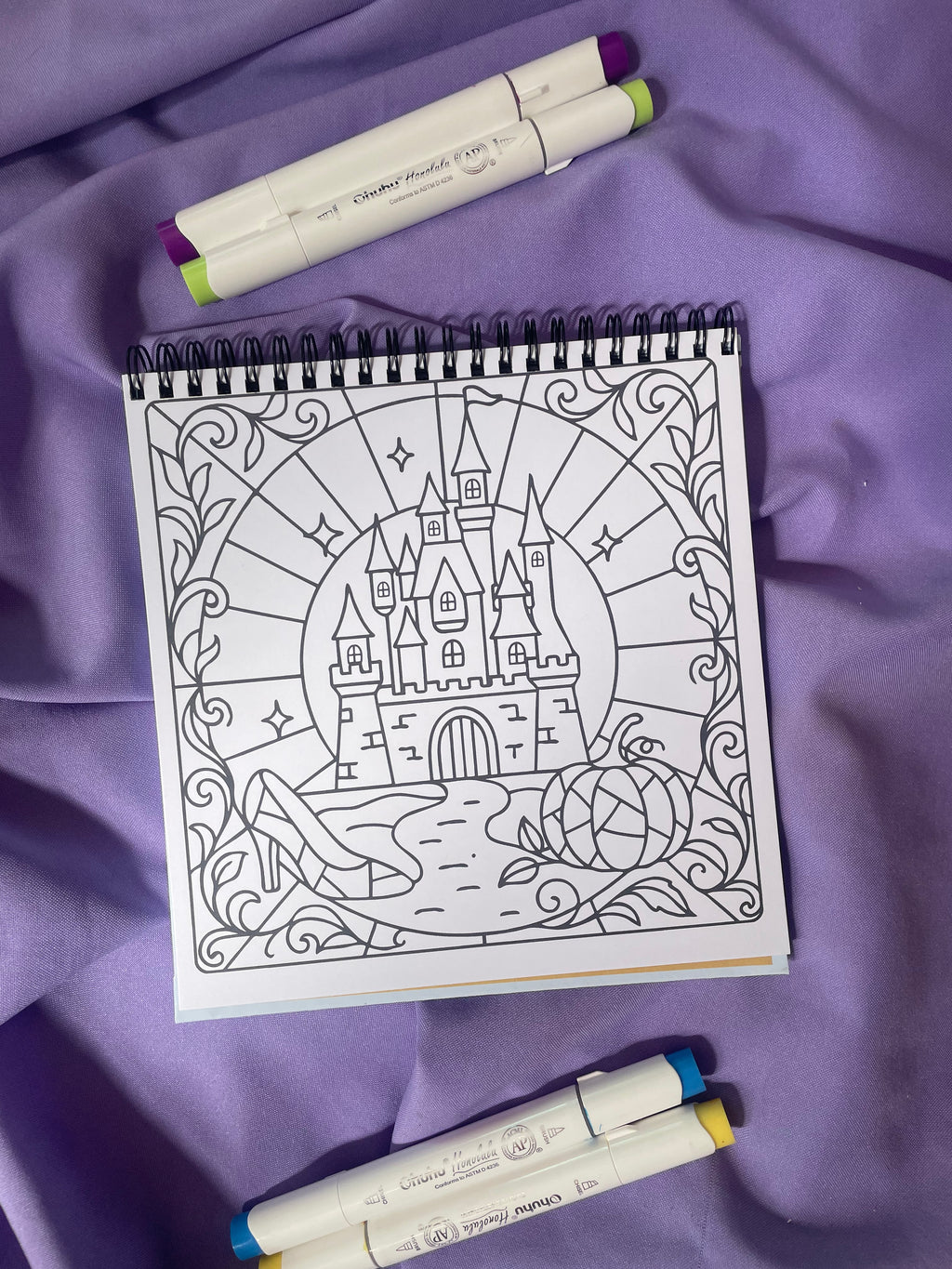 👑 Happy Colors – Vitral (Vitrales de Princesas y Encantados)