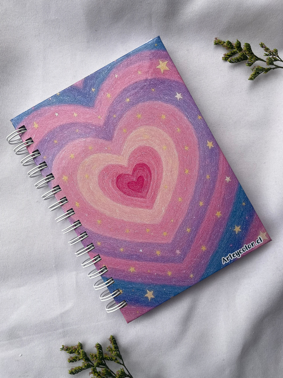 Mini cuaderno Corazón