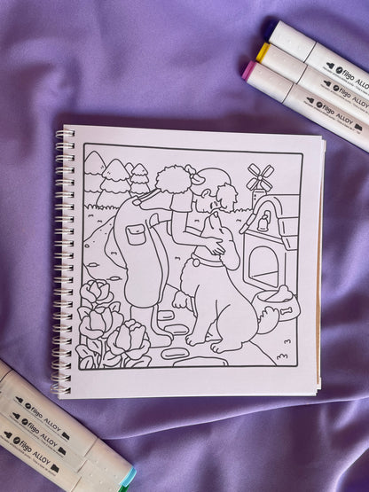 Dog Mom – Dogaholic Coloring Book