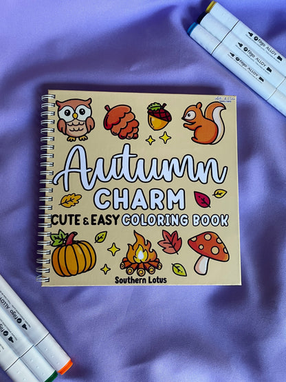 Autumn Charm – Colorea y vive la magia del otoño