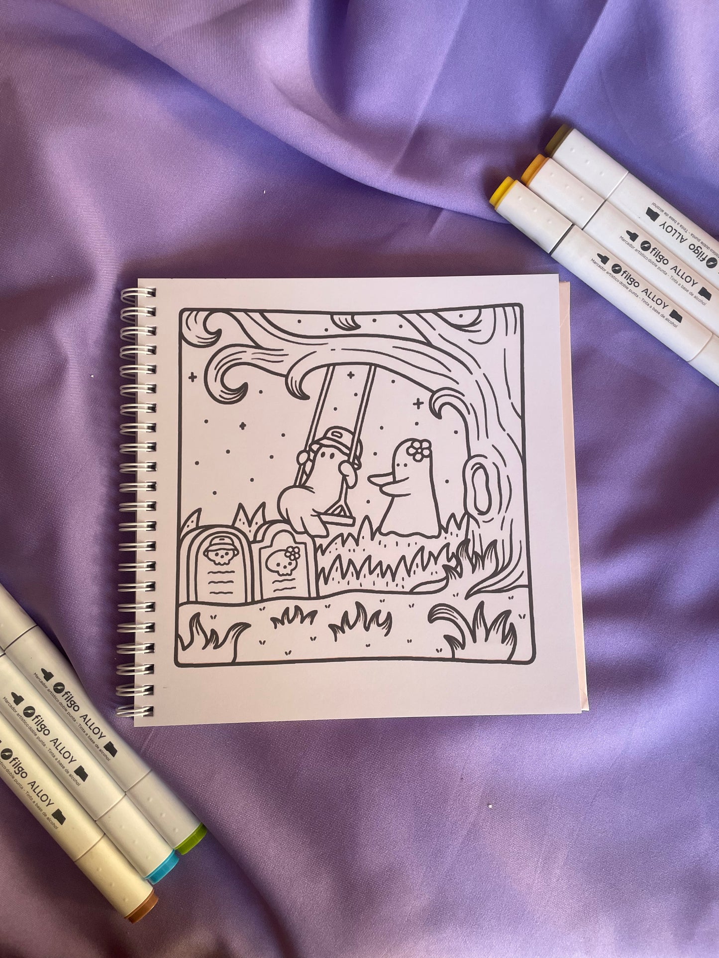 📖 Spooky Cutie – Cute & Comfy Coloring Book