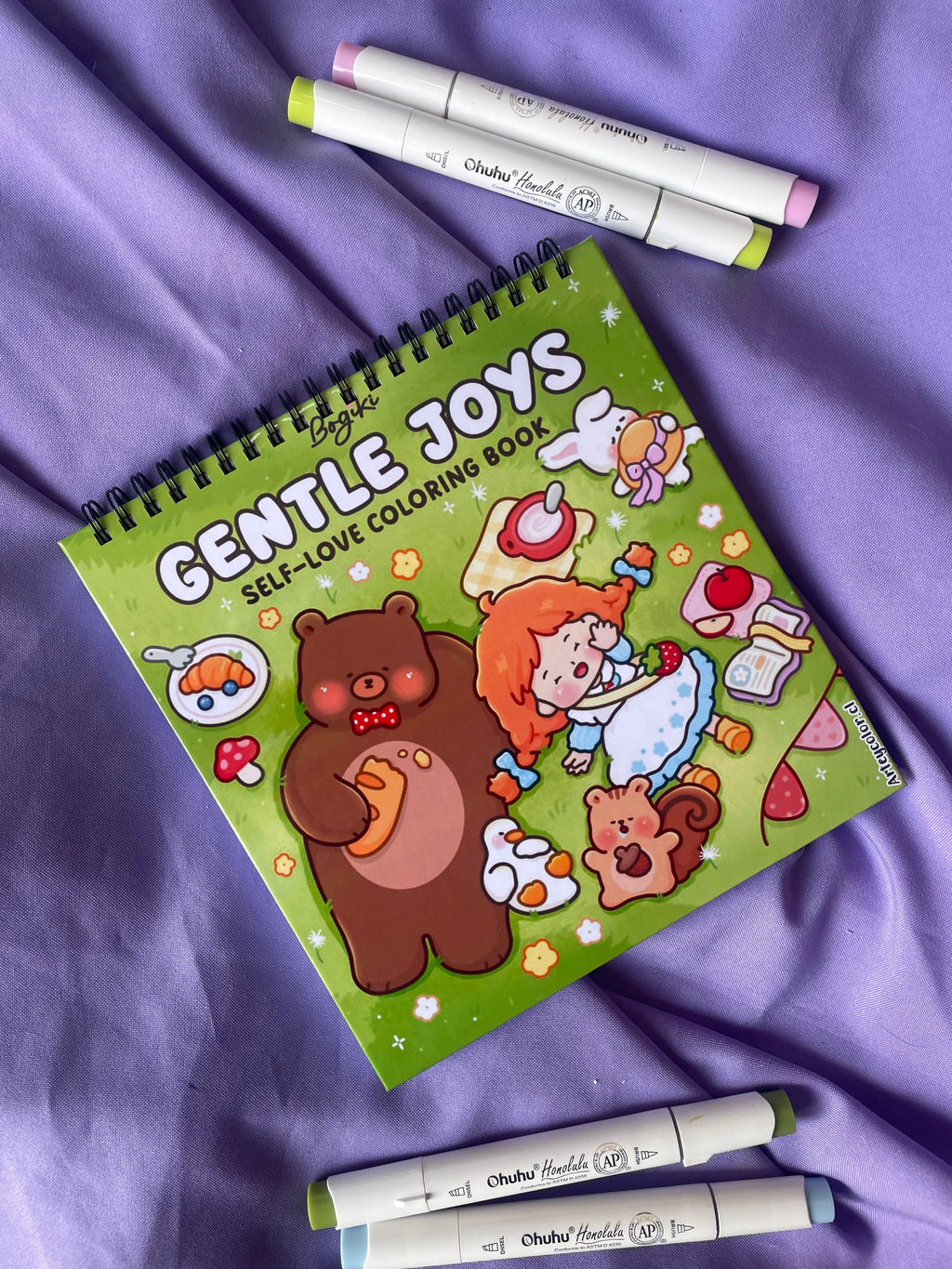 🍃 Gentle Joys – Self-Love Coloring Book