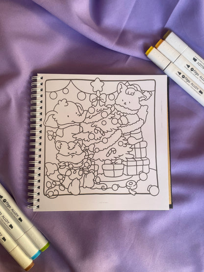 📖 Comfy Buddies – Cute & Comfy Coloring BooK