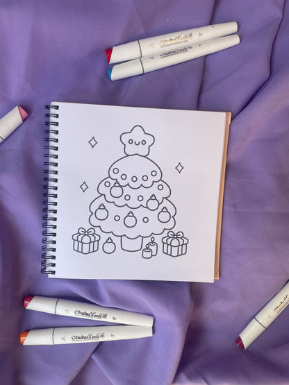 🎄✨ Cozy & Comfy – Coloring Book ✨🎁🧣