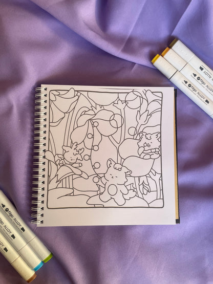 📖 Comfy Buddies – Cute & Comfy Coloring BooK