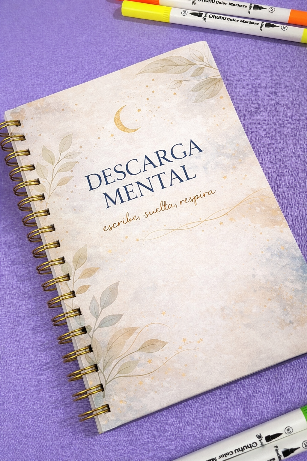 📓 Cuaderno Descarga Mental 🖤