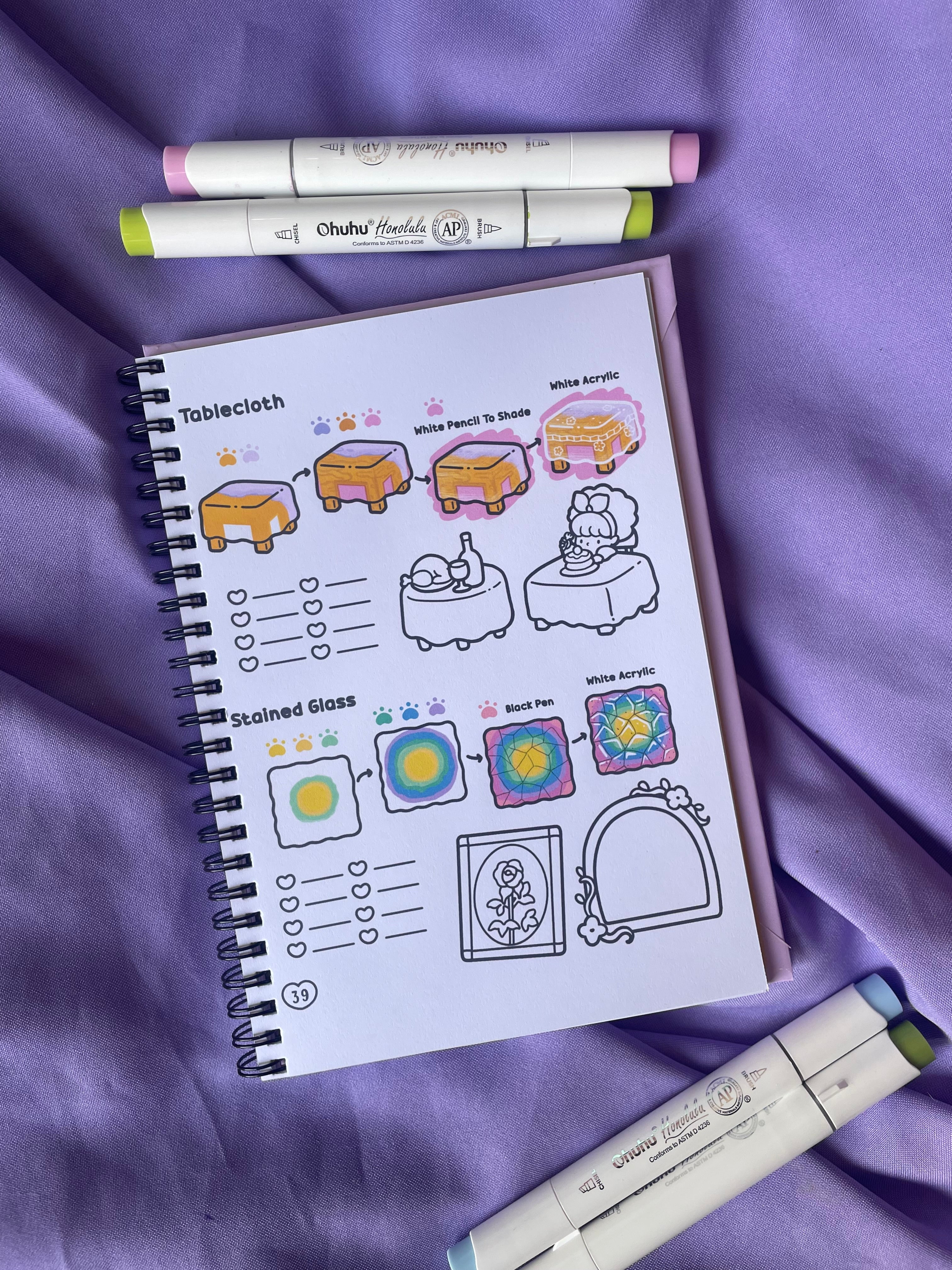 ✨ Coloring Tutorial – Libro para aprender a colorear