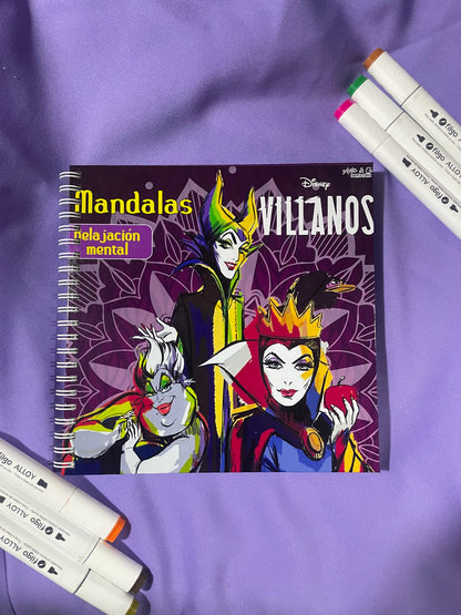📖 Mandalas Villanos – Disney
