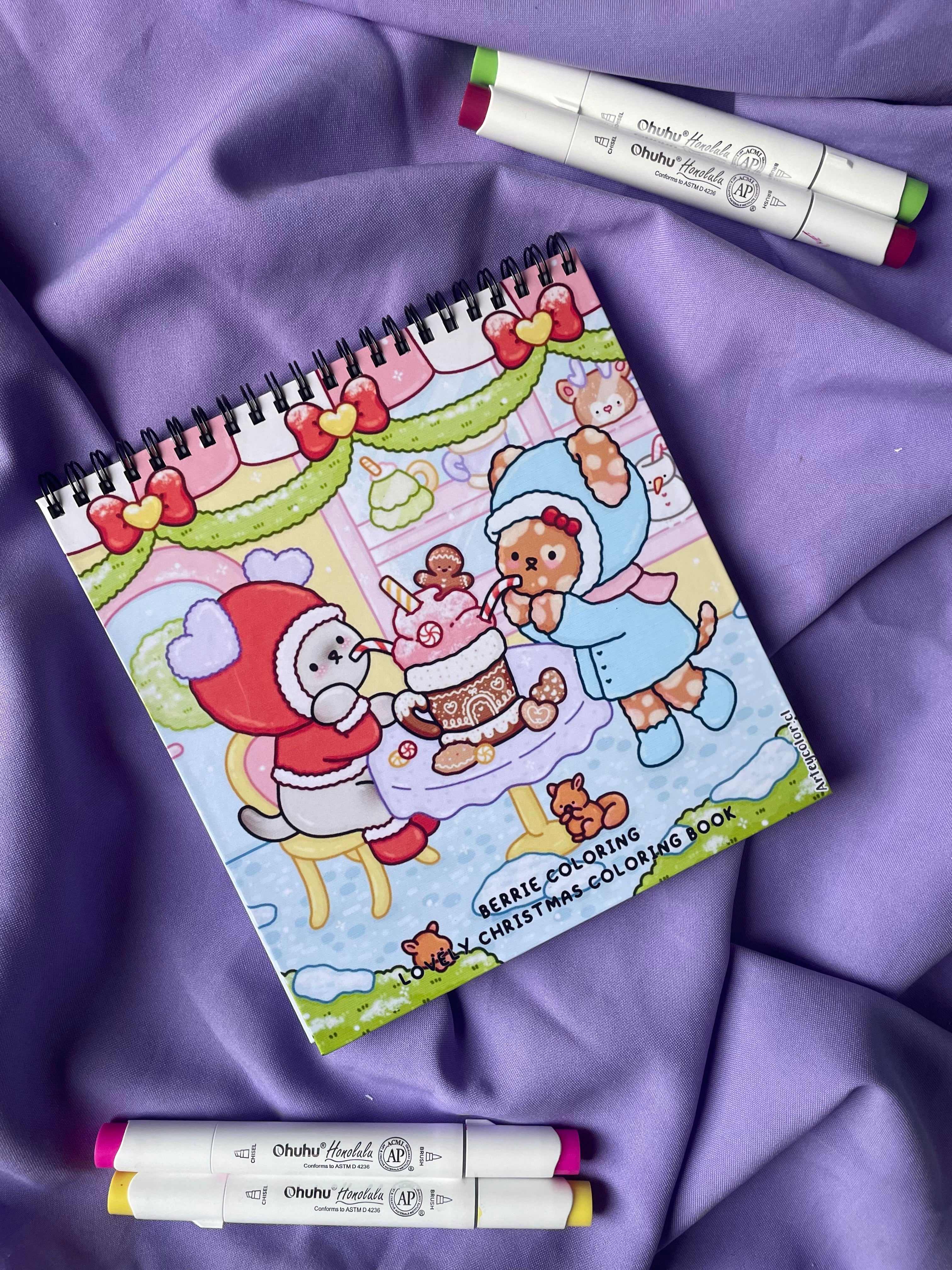 🍓 Bearie Coloring – Cozy Christmas Coloring Book