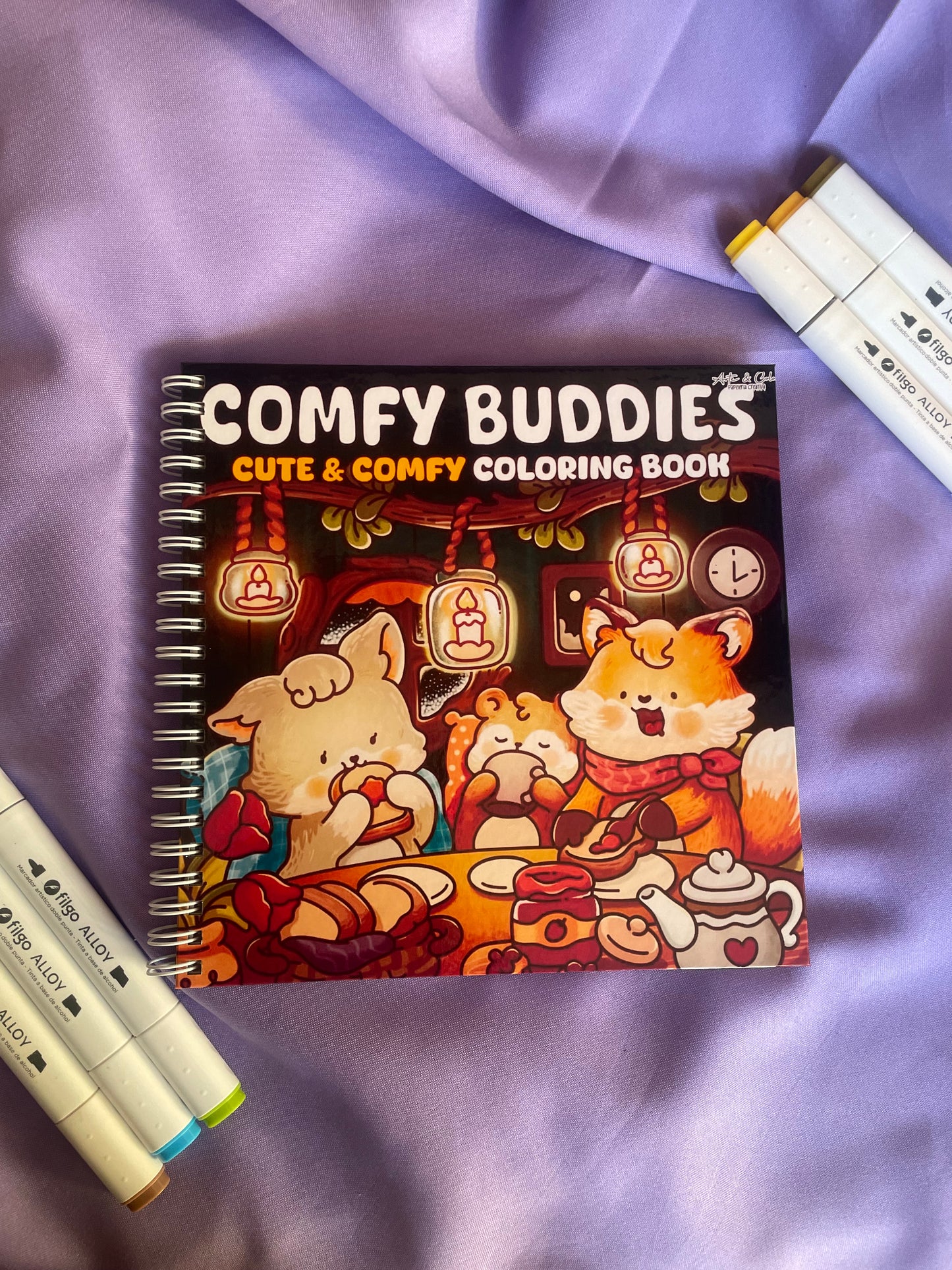 📖 Comfy Buddies – Cute & Comfy Coloring BooK