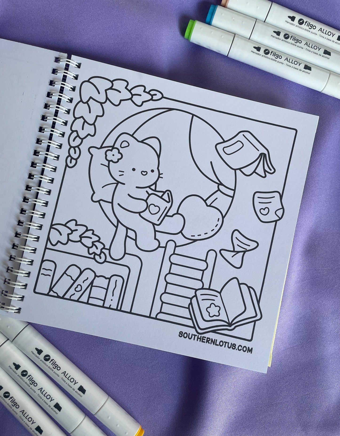 Little Friends Cute & Easy Coloring Book