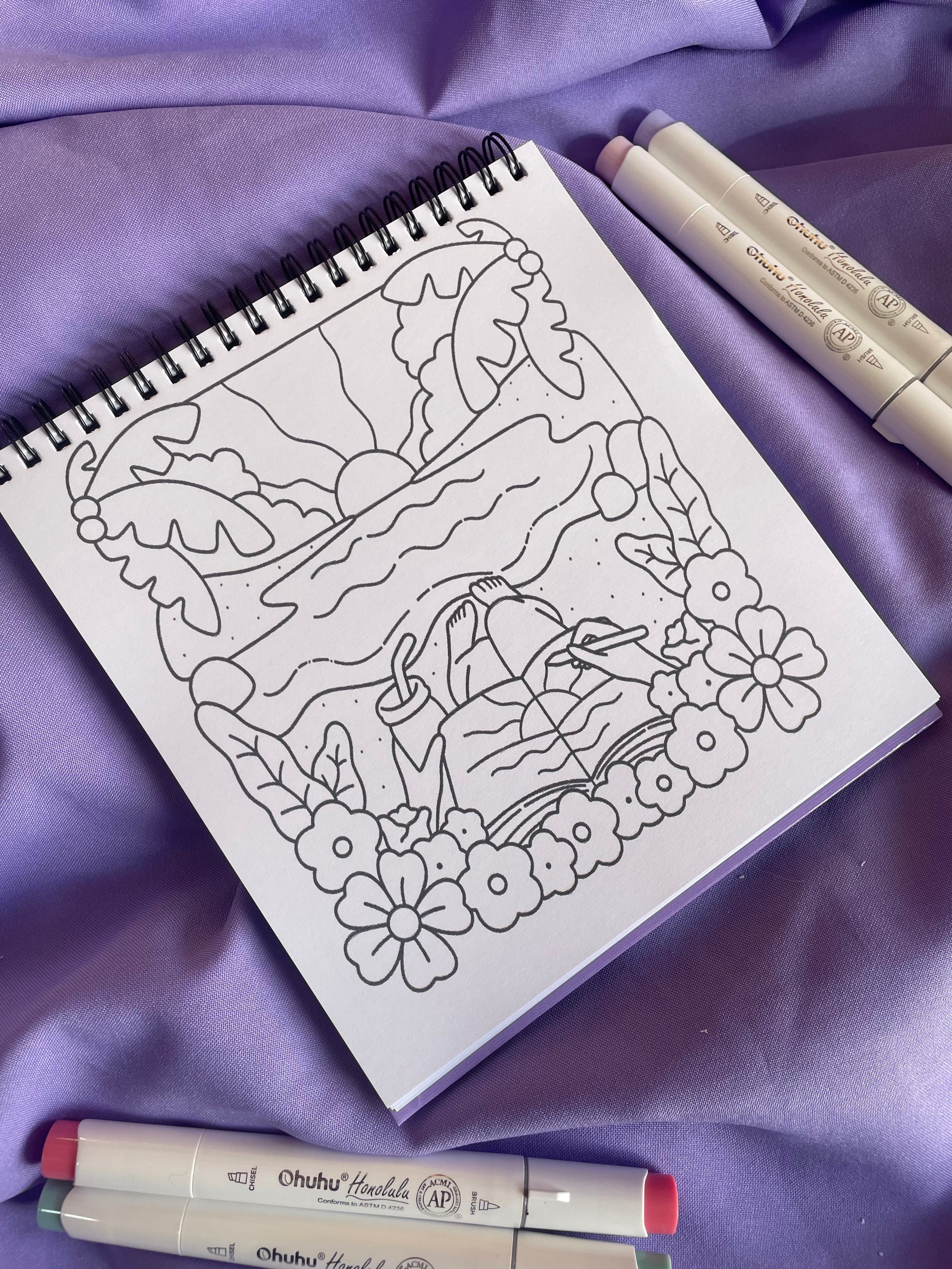 🛵 MOMENTS OF HER – Coloring Book 🐶🐱