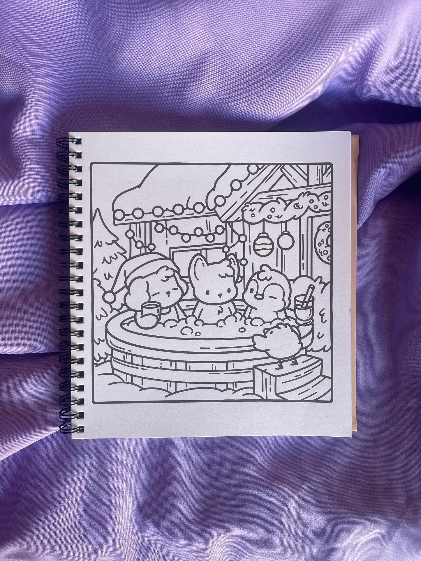 🎄 Merry Christmas – Cozy Coloring Book 🎄