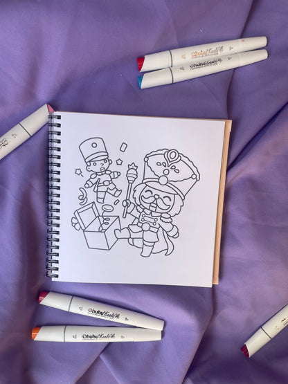 🎄✨ Cozy & Comfy – Coloring Book ✨🎁🧣