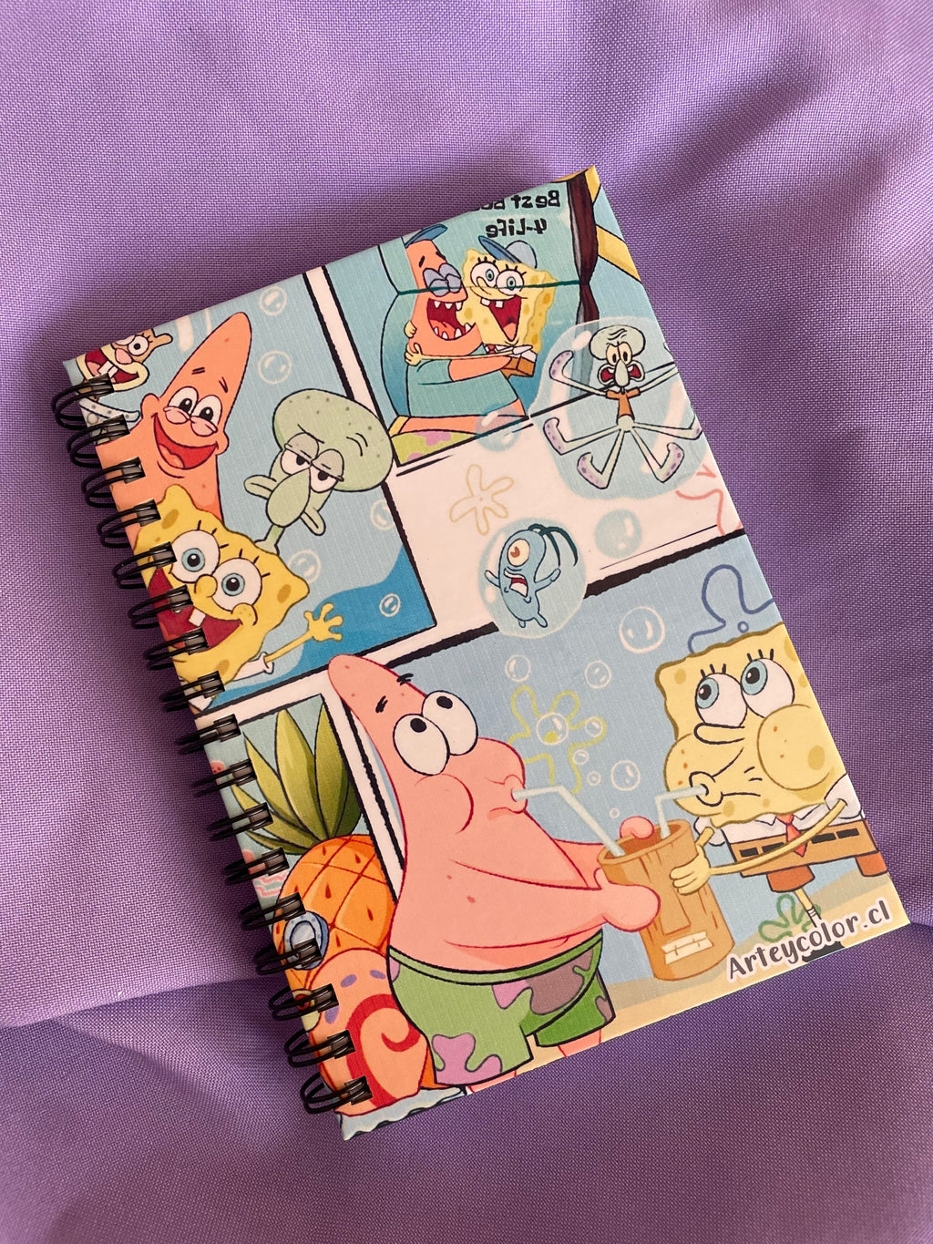 📓 Cuaderno Pocket – Bob Esponja